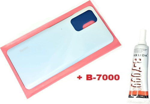 Xiaomi Redmi Note 10 PRO (4G) Arka Pil Batarya Kapağı (CAM+B-7000) BEYAZ