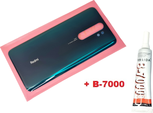 Xiaomi Redmi Note 8 PRO Arka Pil Batarya Kapağı (CAM+B-7000) YEŞİL