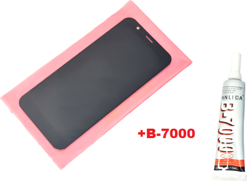 General Mobile GM8 Lcd Ekran Dokunmatik (ORJİNAL) B-7000 SİYAH