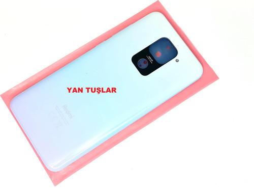 Xiaomi Redmi Note 9 KASA Arka Kapak Batarya Kapağı BEYAZ