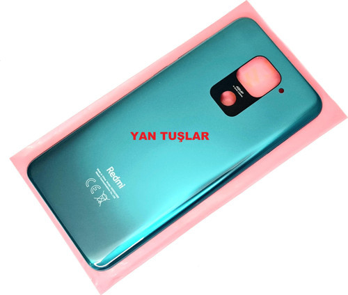Xiaomi Redmi Note 9 KASA Arka Kapak Batarya Kapağı YEŞİL