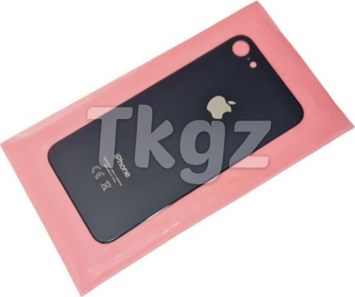 İphone 8 Arka Pil Batarya Kapağı (CAM) SİYAH