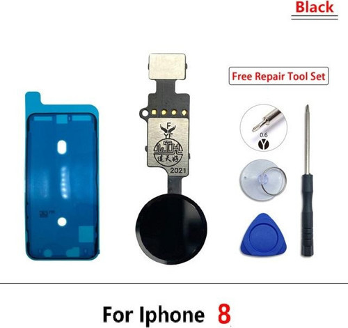 iphone 8 home tuşu Toz Batnı Tamir seti Tıkım SİYAH
