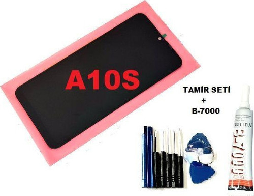 Samsung Galaxy A10S (A107) Lcd Ekran Dokunmatik ORJİNAL (B-7000+Tamir Seti)