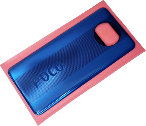 Xiaomi Poco X3 / Poco X3 NFC Arka Kapak (CAM) MAVİ