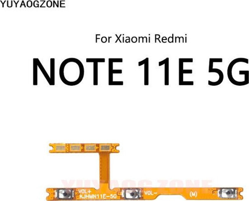 Xiaomi REDMİ NOTE 11E On Off Yan Ses Filmi