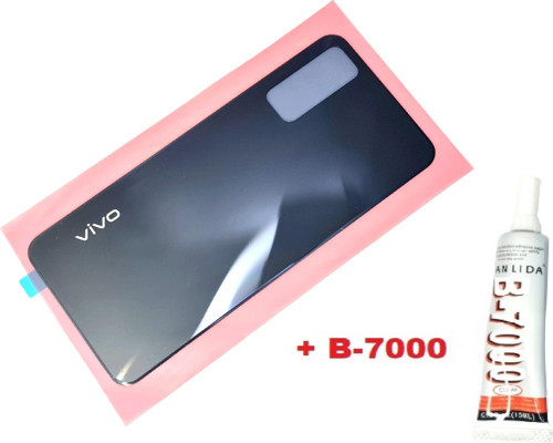 Vivo Y20 Arka Pil Batarya Kapağı (B-7000) SİYAH