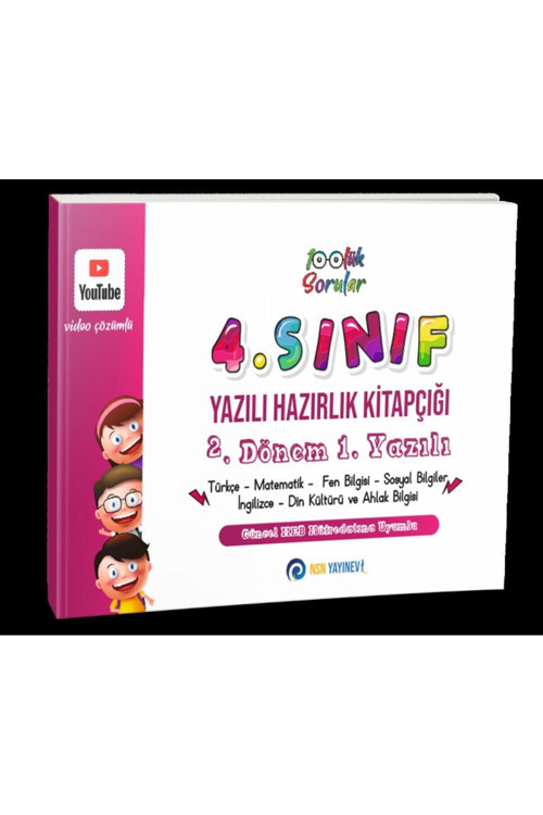 Nsn Yayınevi 4.Sınıf Hazırlık Kitapçığı 2. Dönem 1.Yazılı