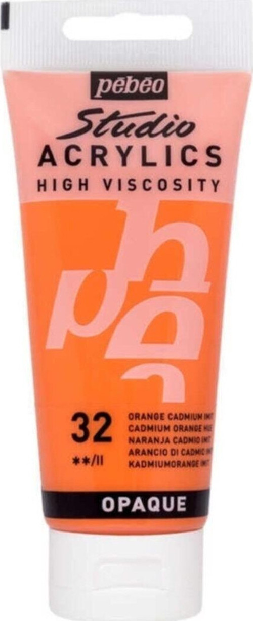 Studıo Akrilik Boya 100 Ml Cadmium Orange