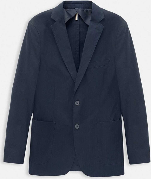 Mora Lacivert Renk Cep Detaylı Blazer Ceket