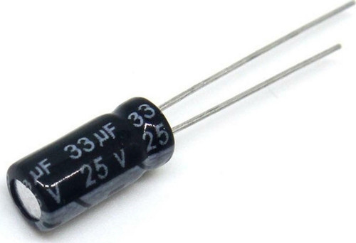 33 MF 25 V CON