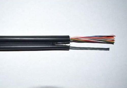 ÇELİK ASKI TELLİ HOPARLÖR KABLOSU 2X1,5 MM BAP-DT