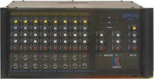 Focus F 8/600 8-Kanal Power Mikser 2x300W/4 ohm