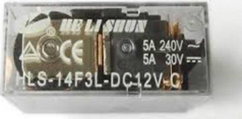 ROLE 12 V 5 AMPER 8 AYAK HLS-14F3L-DC12V-C