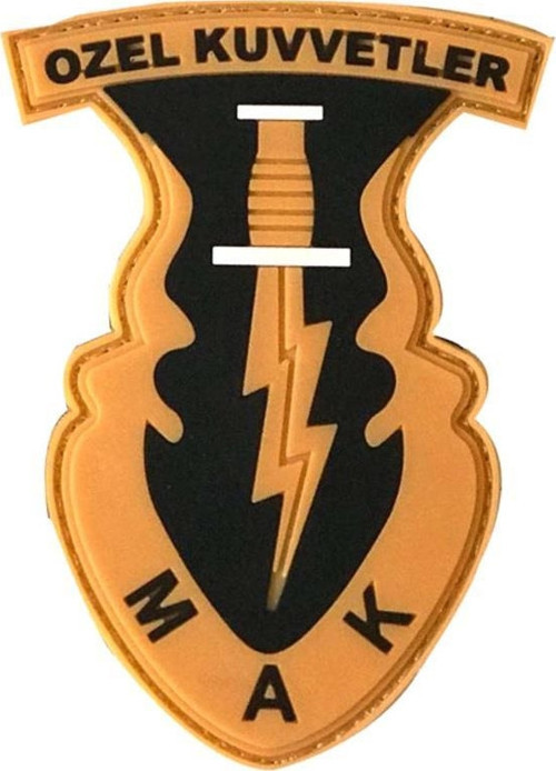 3d Silikon Mak Özel Kuvvetler Arması Patch