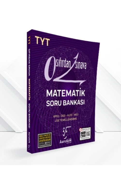 Karekök Yayınları Karekök Yay. Tyt-Kpss-Dgs-Ales-Msü Sınavları Için Matematik Sıfırdan Sınava Soru Bankası