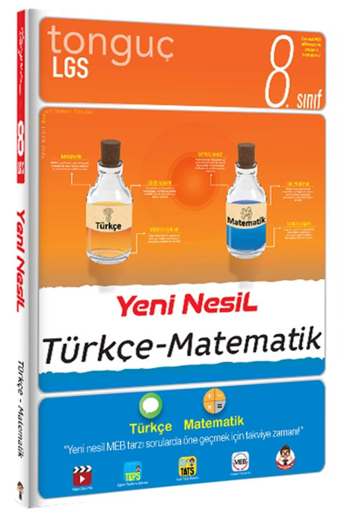 Tonguç Yayınları 8.Sınıf Yeni Nesil Türkçe Matematik Soru Bankası Meh03995
