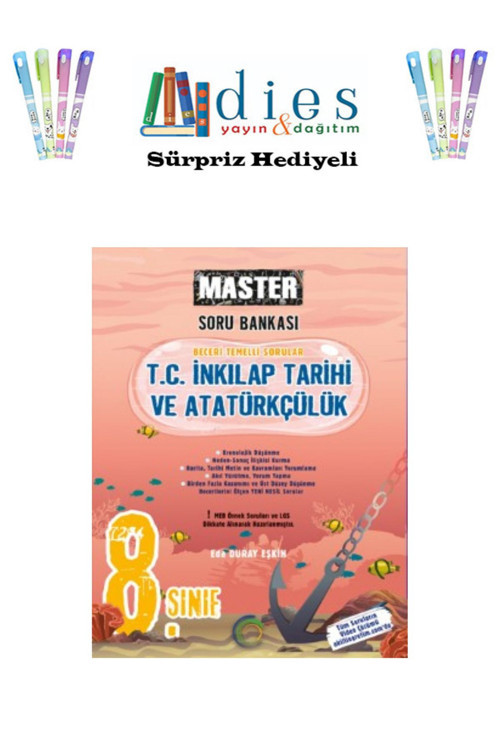 Okyanus Yayınları Okyanus Yay. 8. Sınıf Master T.C. İnkılap Tarihi Ve Atatürkçülük Soru Bankası