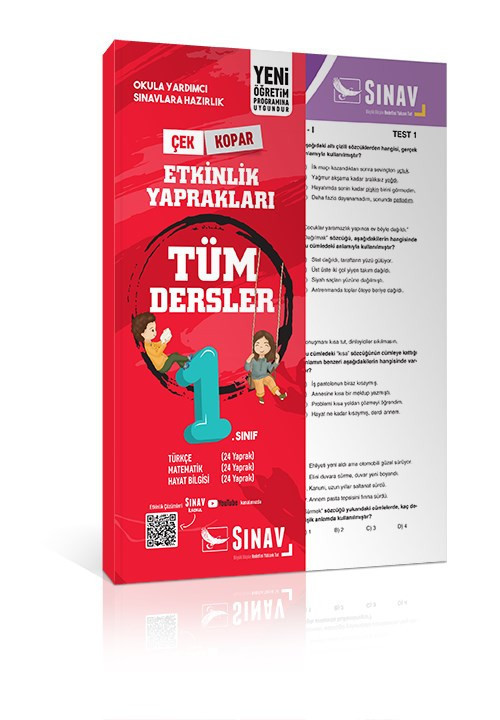 1. Sınıf Tüm Dersler Yaprak Test - Sınav Yayınları