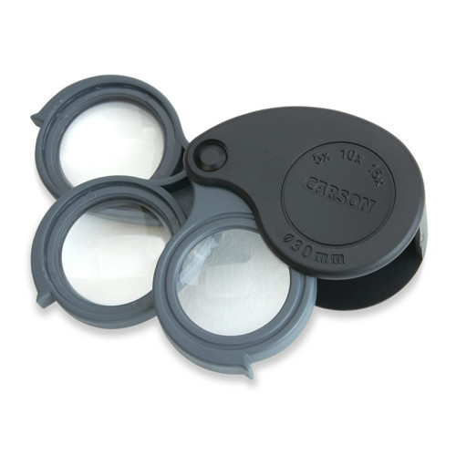TV-15 TriView™ 5x/10x/15x Katlanır Büyüteç