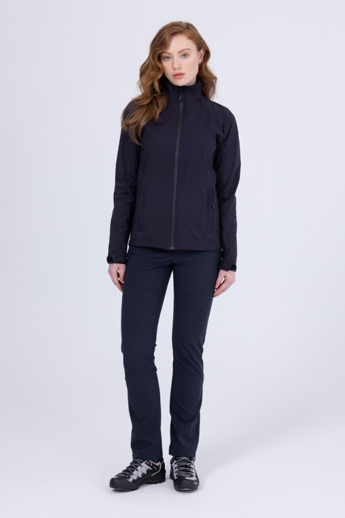 Bianca İnce Softshell Kadın Ceket Antrasit