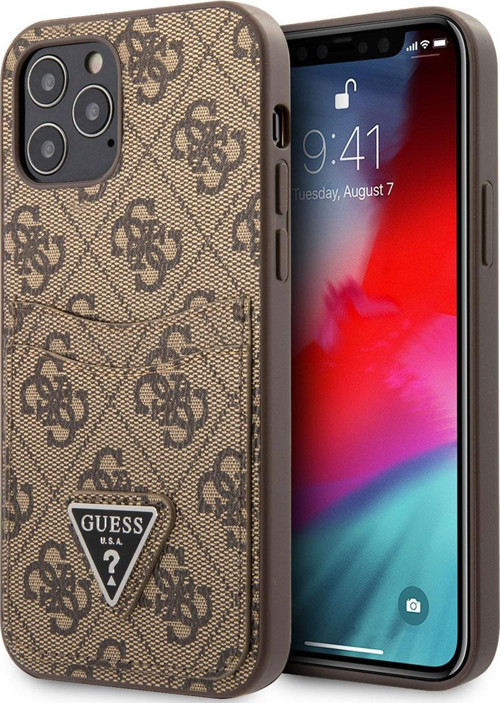 iPhone 12 Uyumlu Orjinal Lisanslı Kılıf Çift Kart Bölmeli Kapak
