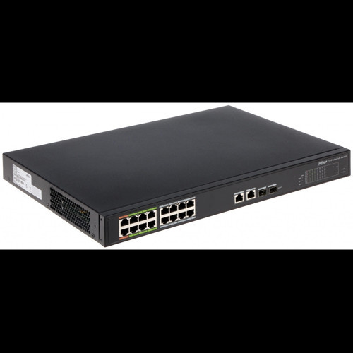 Lr2218-16et-240, 18port, Megabit, 16 Port Megabit Poe 240w, 2port Gigabit, 2 Port Gigabit Sfp,