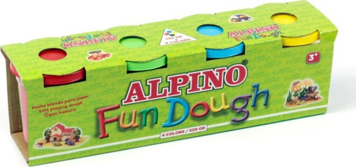 Oyun Hamuru 130 Gr 4Lü Alp-Dp-000302