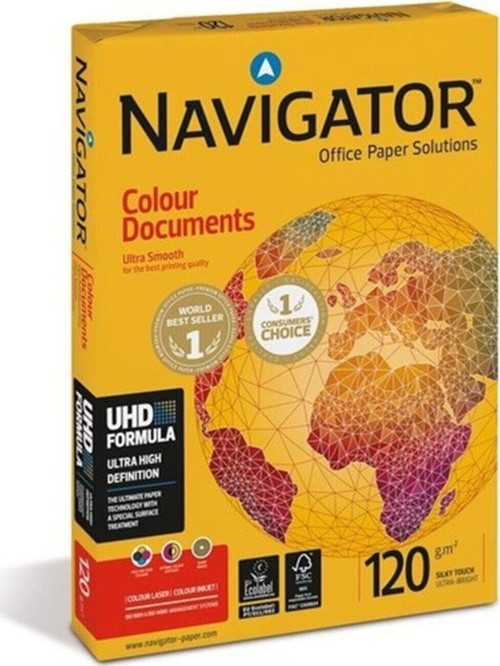 Gramajlı Fotokopi Kağıdı Laser-Copy-İnkjet Colour Documents 500 Yaprak A3 120 Gram Beyaz