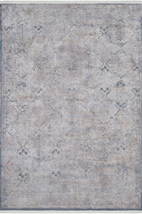 Abbottabad Kahverengi Modern Yuvarlak Dijital Baskı Halı-Haln-HLN1608-80 x 270