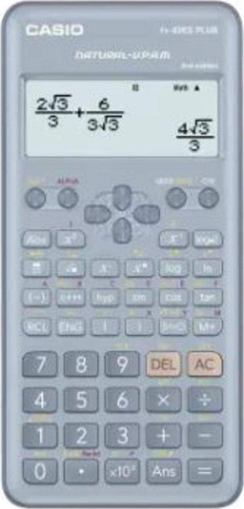 Fx-82Es Plus Mavi Bilimsel Fonksiyonlu Hesap Makinesi 2.Versiyon