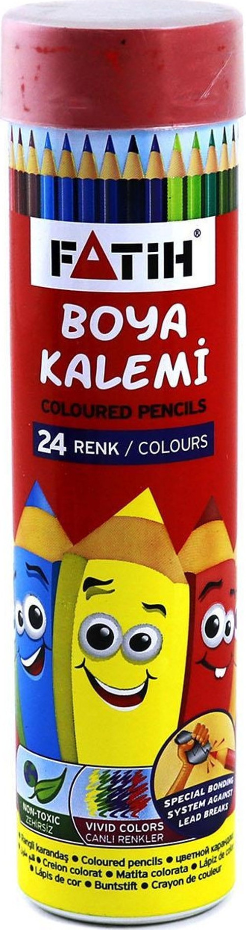 Boya Kalemi 24 Renk Tam Boy Tüp FA33224KB24RTB