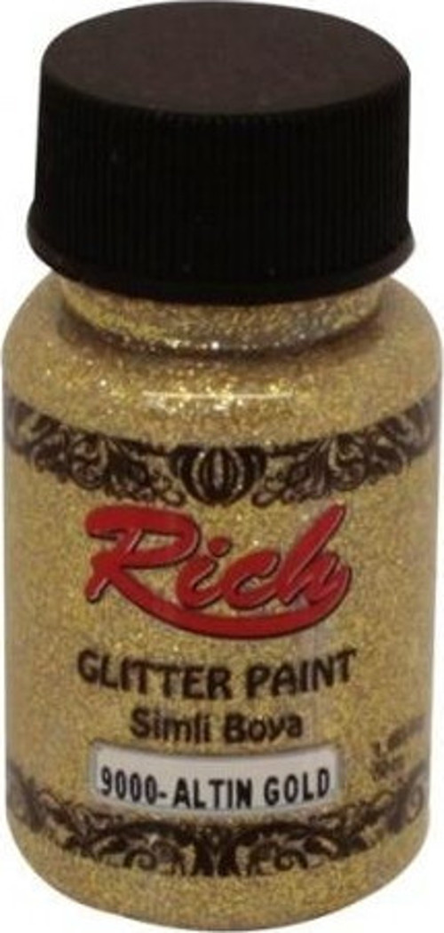 Glitter Paint Sim Boya Altın 9000