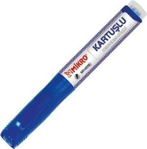Mr-6019 Kartuşlu Tahta Kalemi Mavi 12 Li (1 Paket 12 Adet)