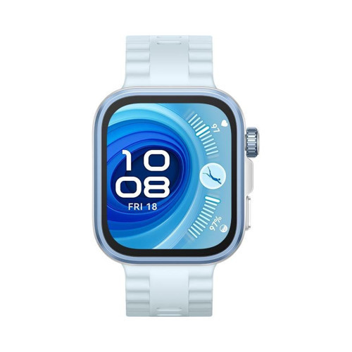 Watch Fit 4 Pro Mavi Kauçuk Kayış Akıllı Saat