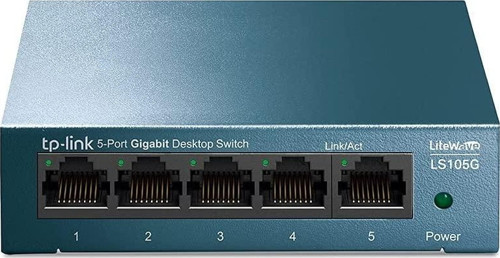 Ls105G 5 Port 10-100-1000 Mbps Switch Metal Kasa
