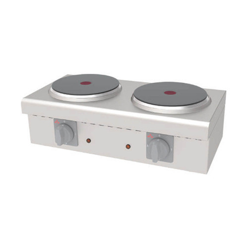 AEO-02 Set Üstü Mini Ocaklar Elektrikli - 2 pleytli - 380 V