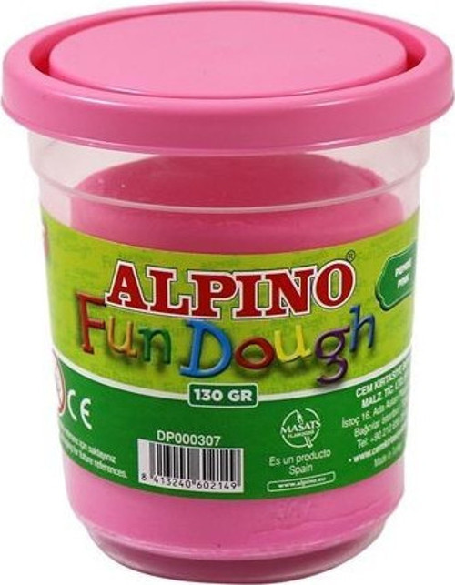 Oyun Hamur Tek Renk Pembe 130 Gr Dp-0003007