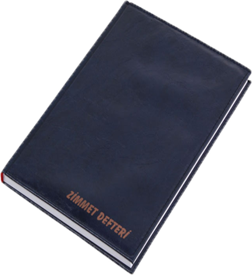 Zimmet Defter Suni Deri Ciltli 100 Yaprak G372