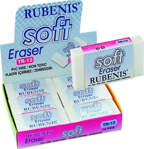 Tr-30 Soft Silgi Beyaz 30 Lu (1 Paket 30 Adet)