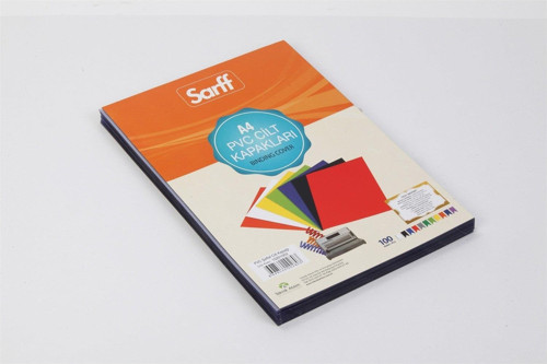 A-4 Cilt Kapağı 160 Micron Şeffaf 100 Lü (1 Paket 100 Adet)