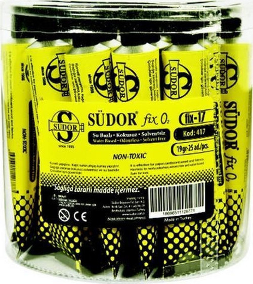 Solventsiz Sıvı Yapıştırıcı 19 Gr Su Bazlı Sd-417 (1 Paket 25 Tüp)