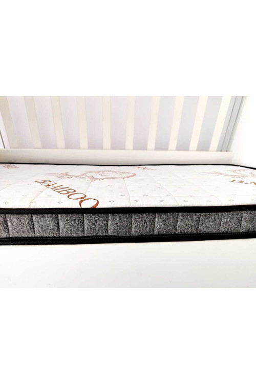 Bamboo Çağrı Bebe Kapitoneli 70X120X10 Soft Bamboo Bebek Yatağı Bmb-009 3
