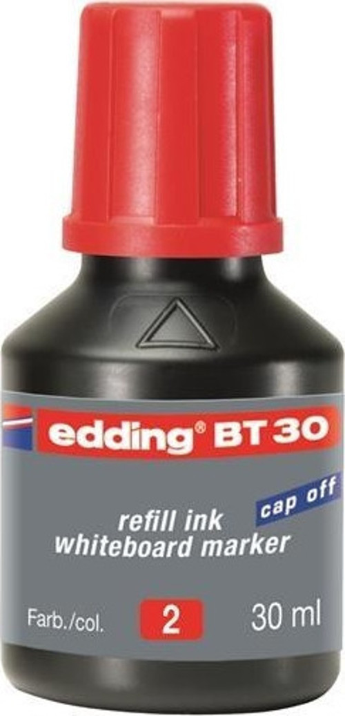 Bt30 Tahta Kalem Mürekkebi Damlalıklı 30 Ml Kırmızı (10 Lu Kutu)