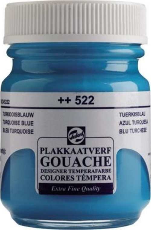 522 Guaj Boya 16 Ml Turquoise Blue Turkuaz (10 Lu Paket)