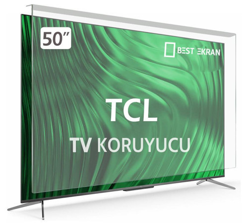 TCL 50P755 TV Ekran KORUYUCU - Tcl 50" 126 cm Kırılmaz Ekran Koruyucu 50P755GTV
