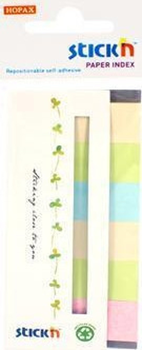 Hopax Stickn 21597 İndeks (İşaret Bandı) Yapışkanlı 180 Yaprak 50X20 Mm Yaz Renkleri 6 Renk
