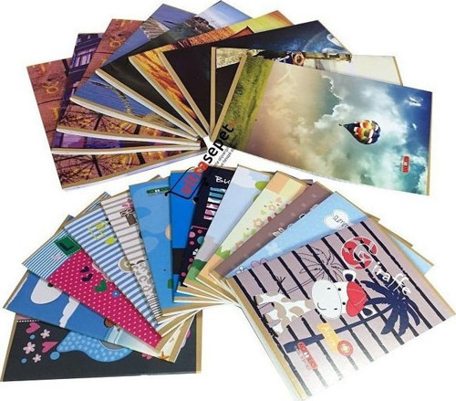 A4 Dikişli Kaye Defter Plastik Kapak Kareli 60 Yaprak 60/4 (12 Li Paket)