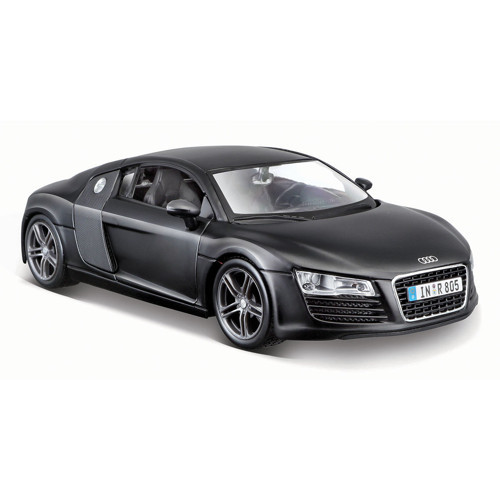 1:24 Audi R8 Matte Black