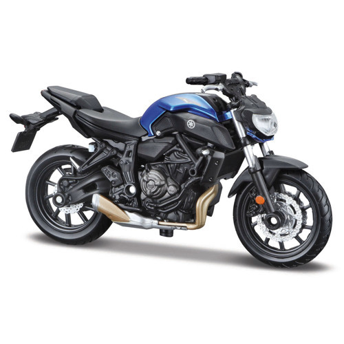 Yamaha 2018 MT-07 Model Motosiklet 1/18